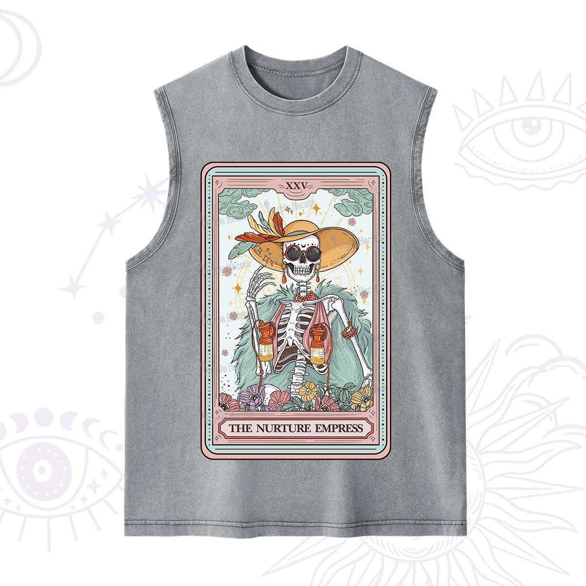 Purplehecate The Nurture Empress Tarot Washed Tank