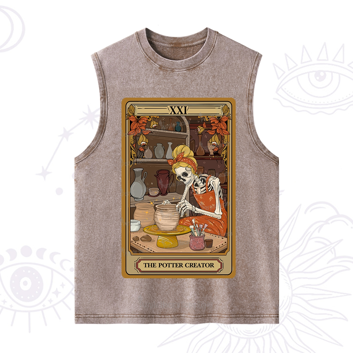 Purplehecate The Potter Tarot Washed Tank