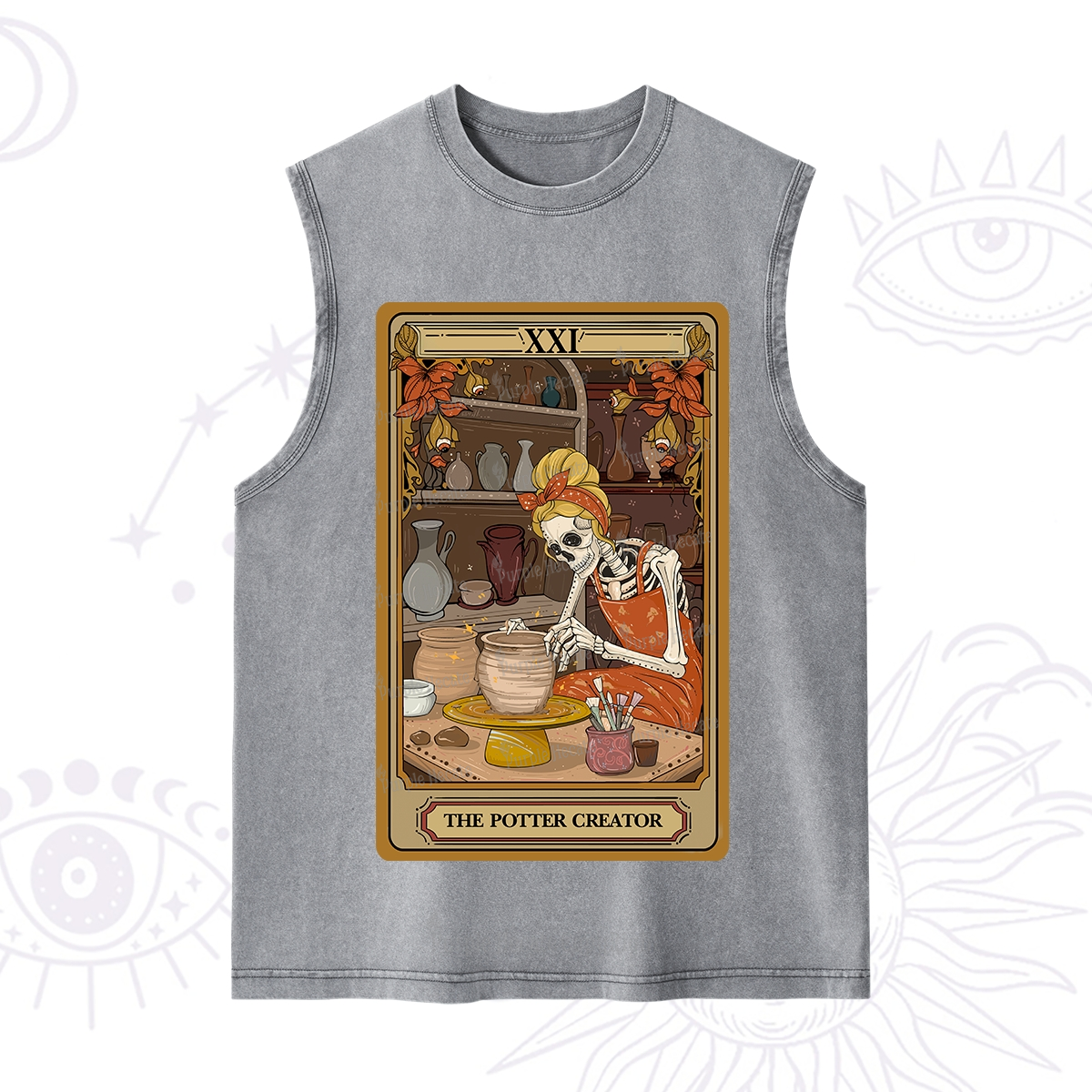 Purplehecate The Potter Tarot Washed Tank