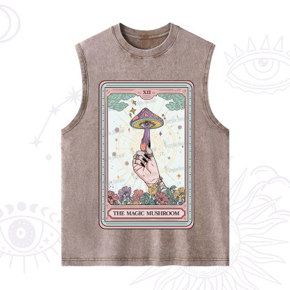 Purplehecate The Magic Murshroom Tarot Washed Tank