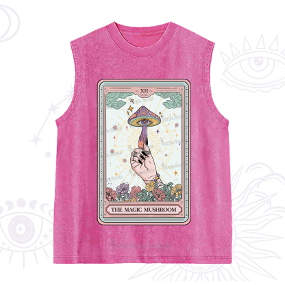 Purplehecate The Magic Murshroom Tarot Washed Tank