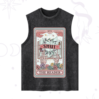 Purplehecate The Smut Reader Tarot Washed Tank