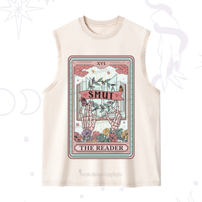 Purplehecate The Smut Reader Tarot Washed Tank