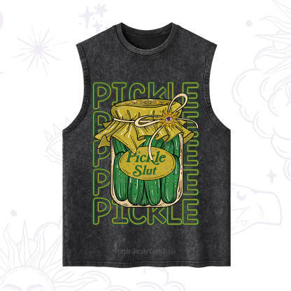 Purplehecate Pickle Slut Washed Tank