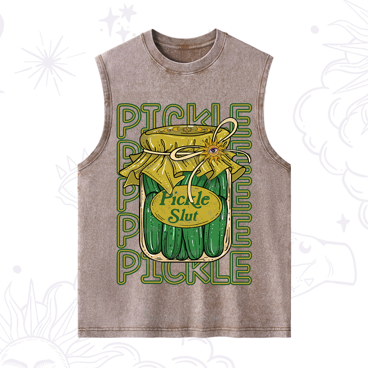 Purplehecate Pickle Slut Washed Tank