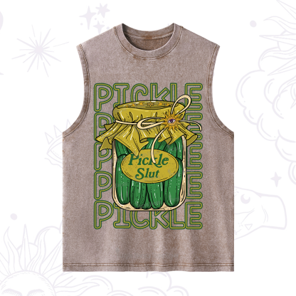 Purplehecate Pickle Slut Washed Tank