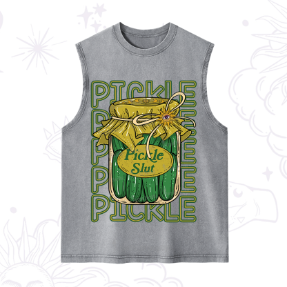 Purplehecate Pickle Slut Washed Tank
