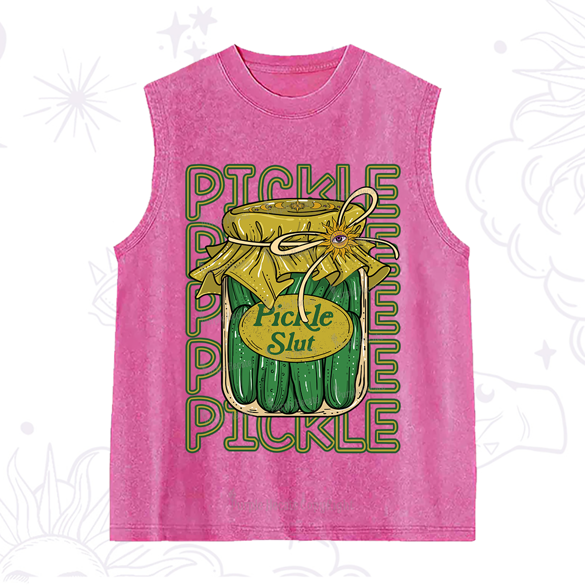 Purplehecate Pickle Slut Washed Tank