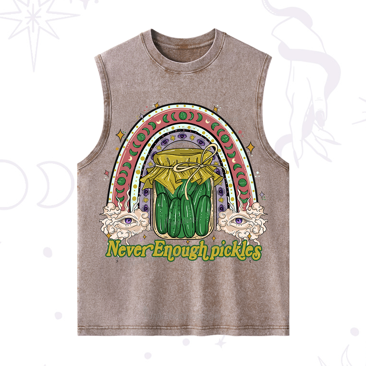 Purplehecate Never Enough Pickles Washed Tank