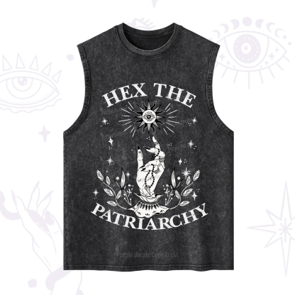 Purplehecate Smash The Patriarchy Washed Tank