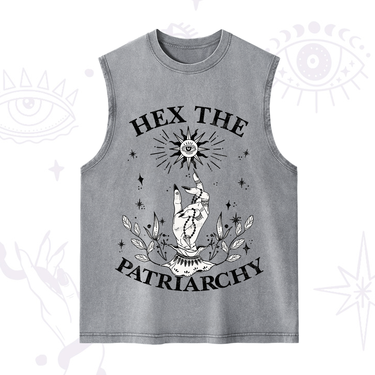 Purplehecate Smash The Patriarchy Washed Tank