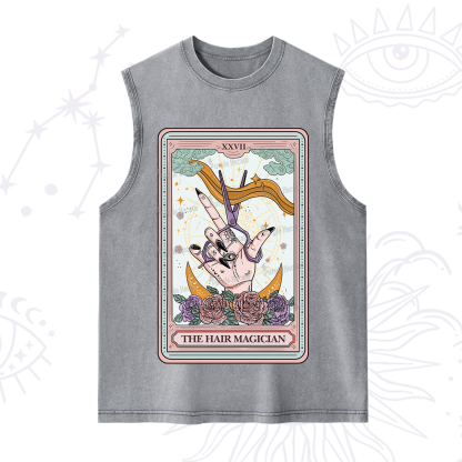 Purplehecate The Hair Magician Tarot Washed Tank