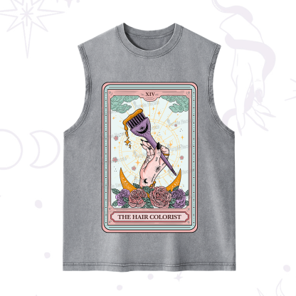 Purplehecate The Hair Colorist Tarot Washed Tank