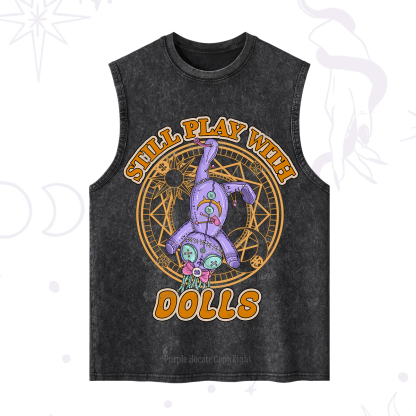 Purplehecate Still Plays With Dolls Washed Tank