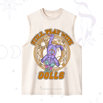 Purplehecate Still Plays With Dolls Washed Tank