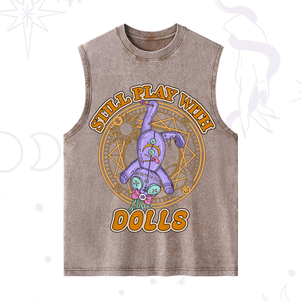 Purplehecate Still Plays With Dolls Washed Tank