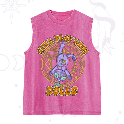 Purplehecate Still Plays With Dolls Washed Tank