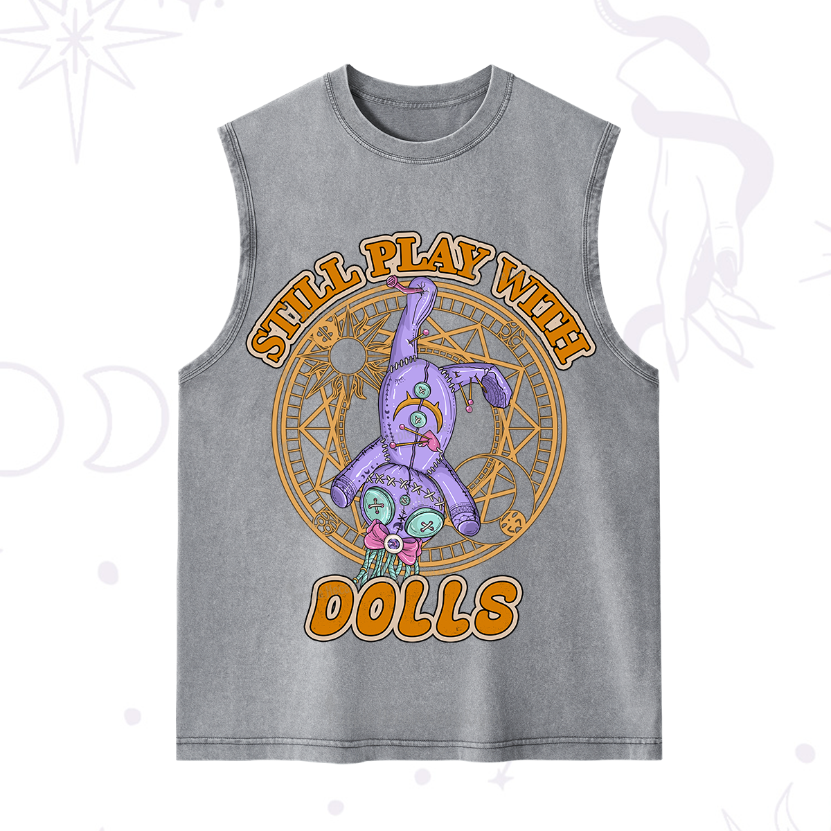 Purplehecate Still Plays With Dolls Washed Tank