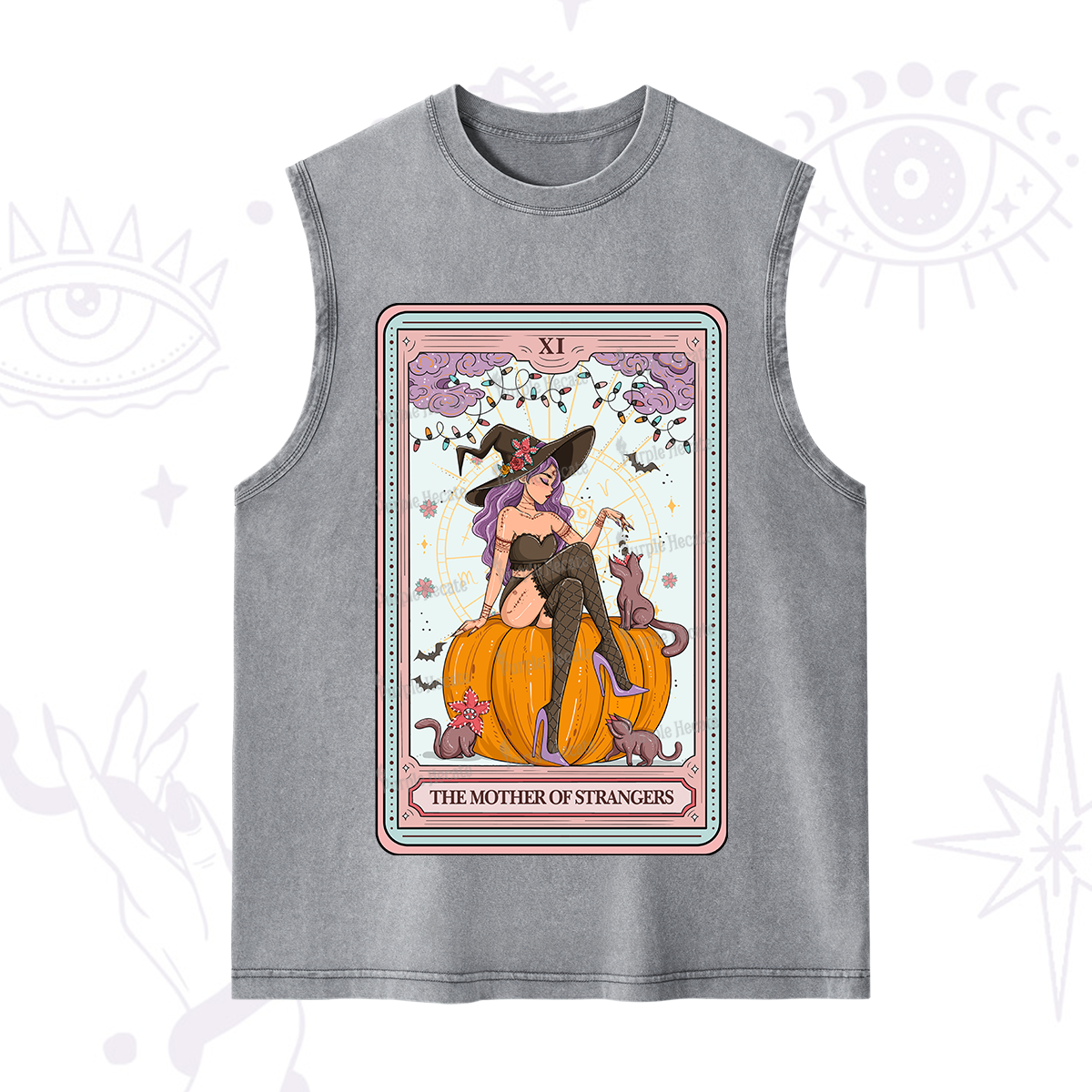 Purplehecate The Mother Of Strangers Tarot Washed Tank