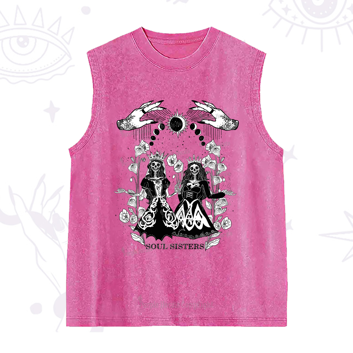 Purplehecate Soul Sister Washed Tank