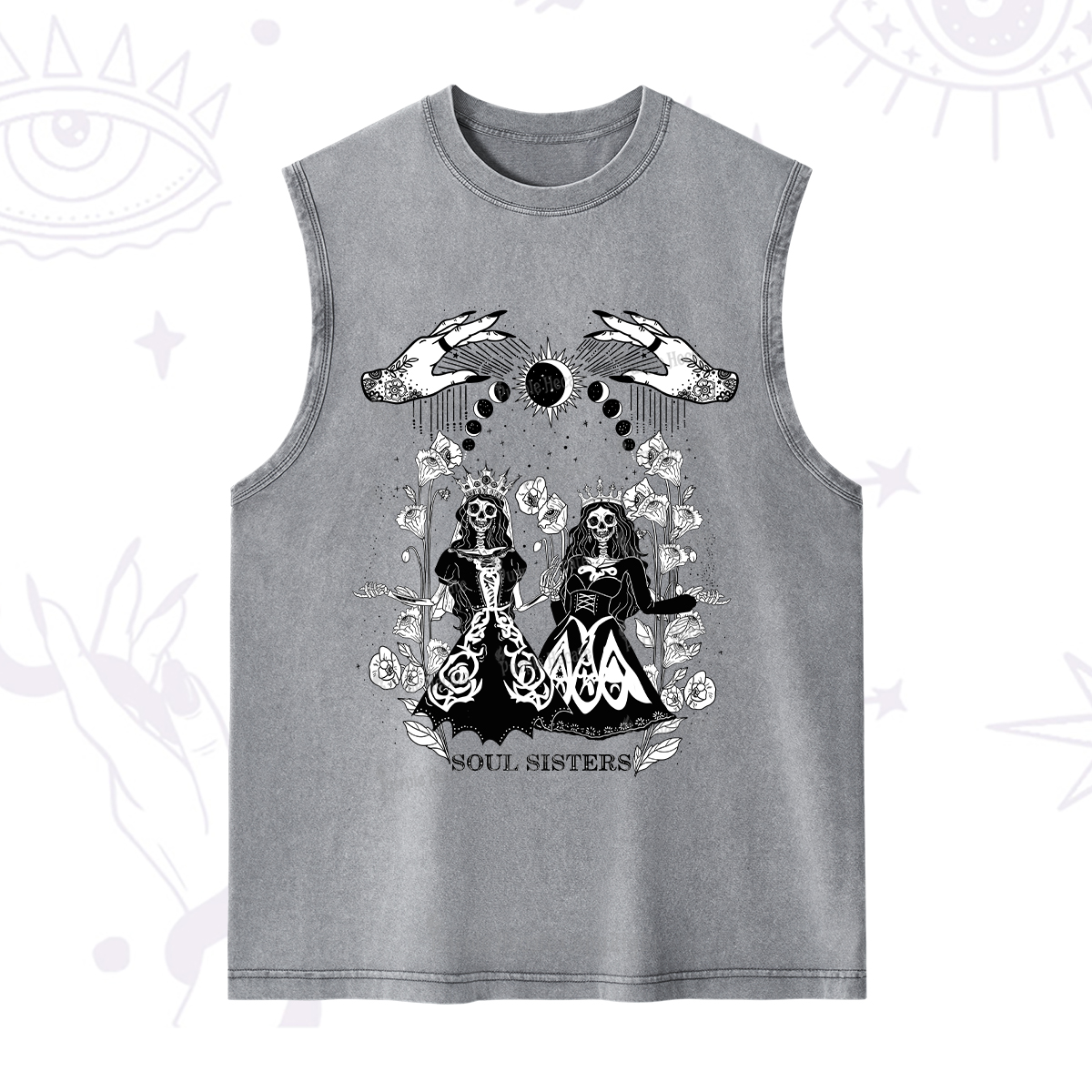 Purplehecate Soul Sister Washed Tank