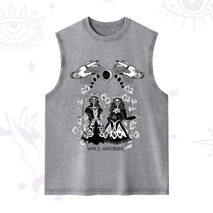 Purplehecate Soul Sister Washed Tank