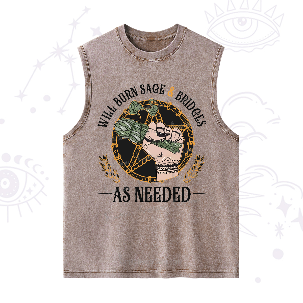 Purplehecate Will Burn Sage And Bridges Washed Tank