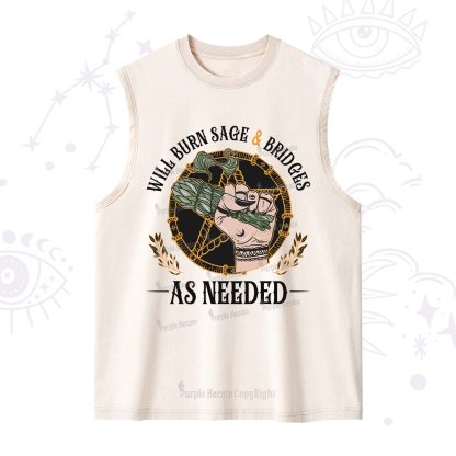 Purplehecate Will Burn Sage And Bridges Washed Tank