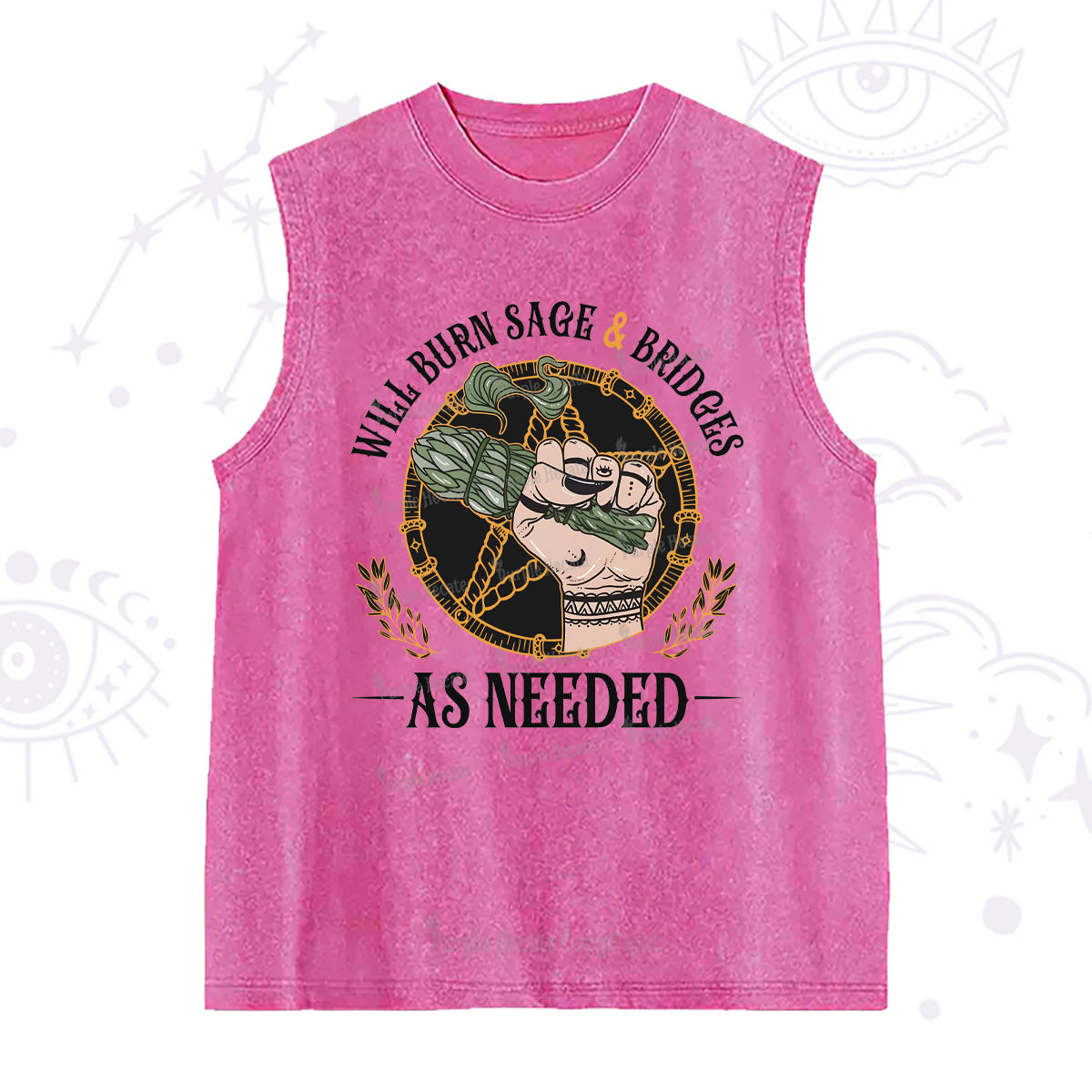 Purplehecate Will Burn Sage And Bridges Washed Tank