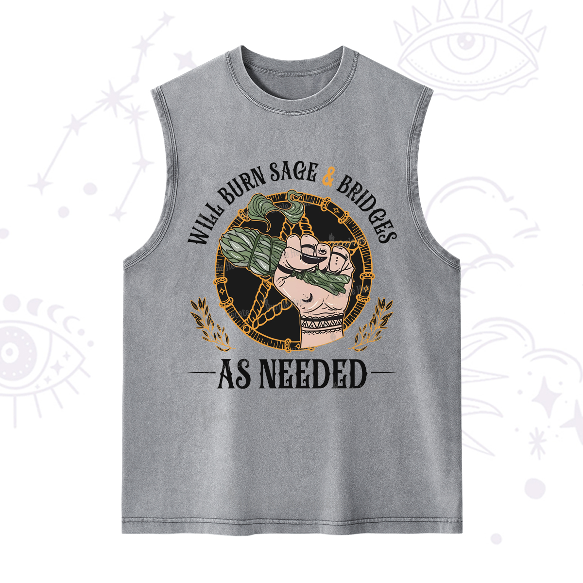 Purplehecate Will Burn Sage And Bridges Washed Tank