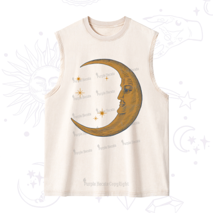 Purplehecate Celestial Moon Washed Tank