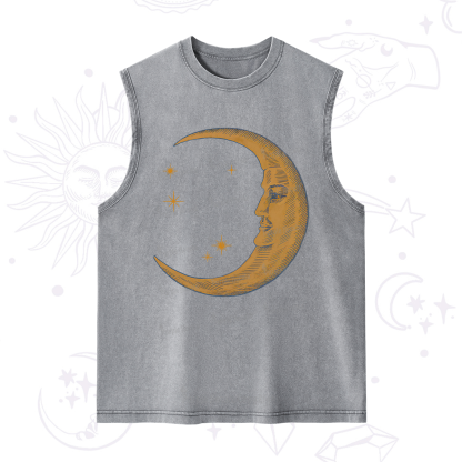 Purplehecate Celestial Moon Washed Tank