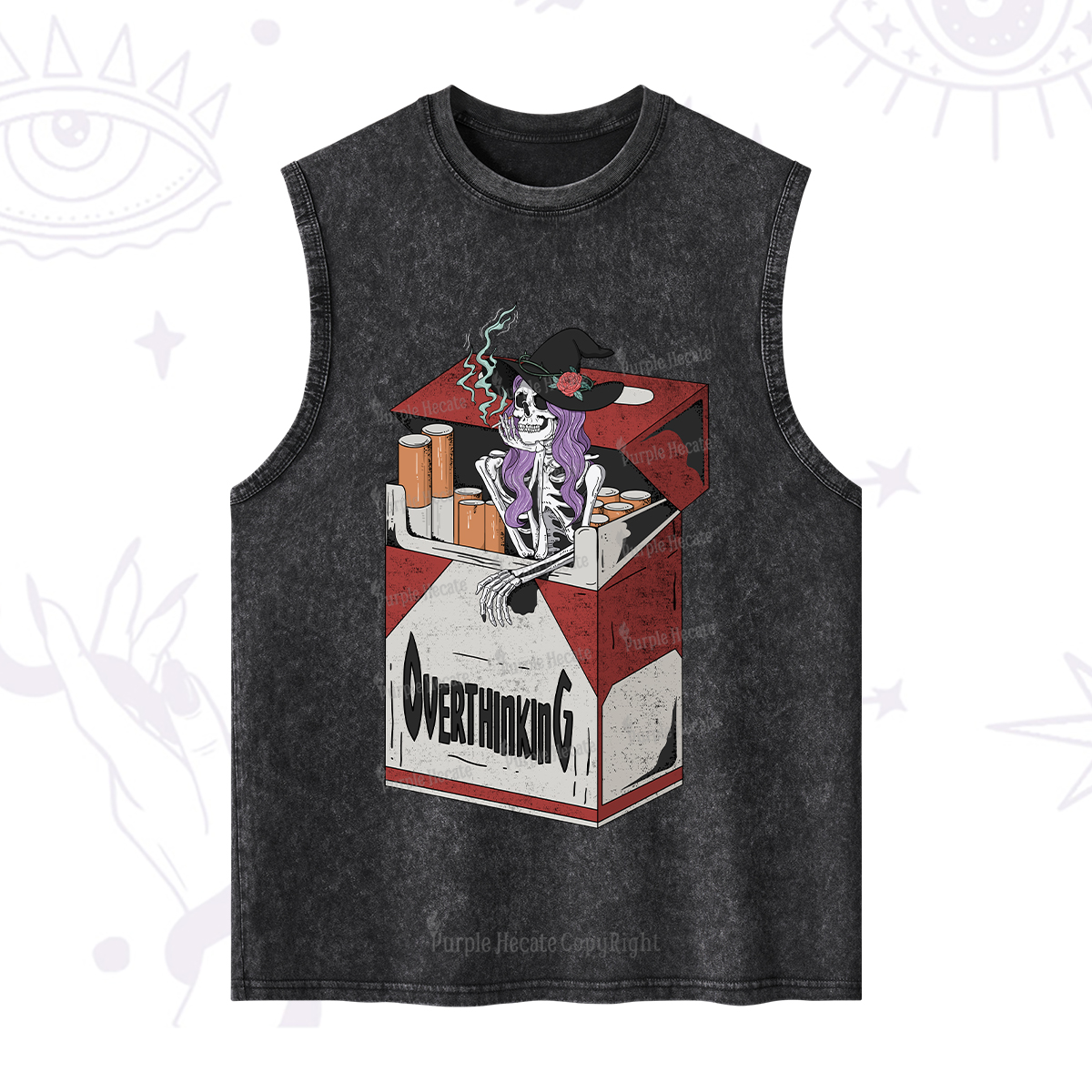 Purplehecate Overthinking Washed Tank