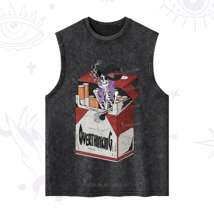 Purplehecate Overthinking Washed Tank
