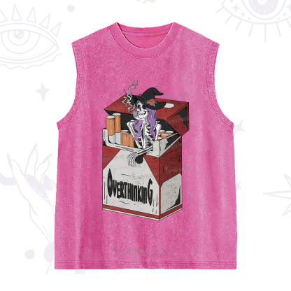 Purplehecate Overthinking Washed Tank