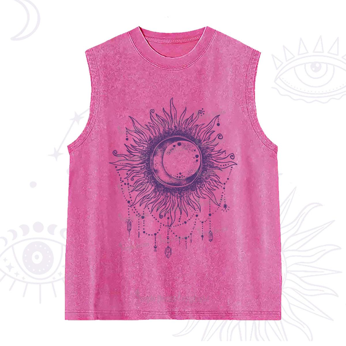 Purplehecate Starry Eye Washed Tank