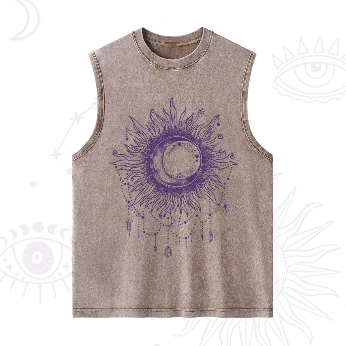 Purplehecate Starry Eye Washed Tank