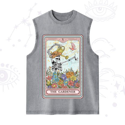 Purplehecate The Gardener Tarot Washed Tank