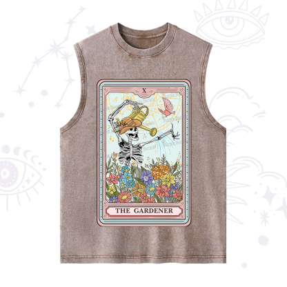 Purplehecate The Gardener Tarot Washed Tank