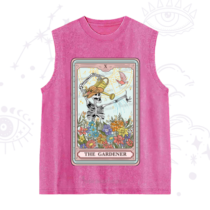 Purplehecate The Gardener Tarot Washed Tank