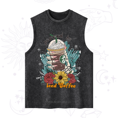 Purplehecate Powered By Ice Coffee Washed Tank