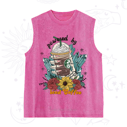 Purplehecate Powered By Ice Coffee Washed Tank