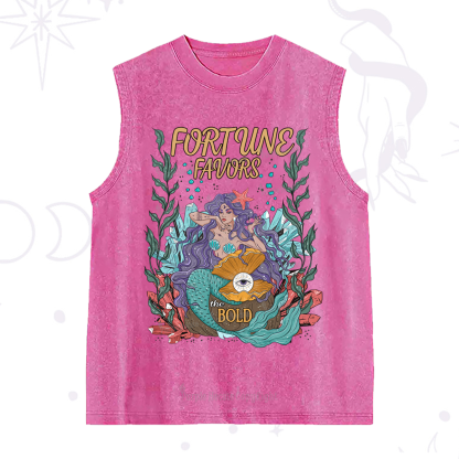 Purplehecate Fortune Favors The Bold Washed Tank