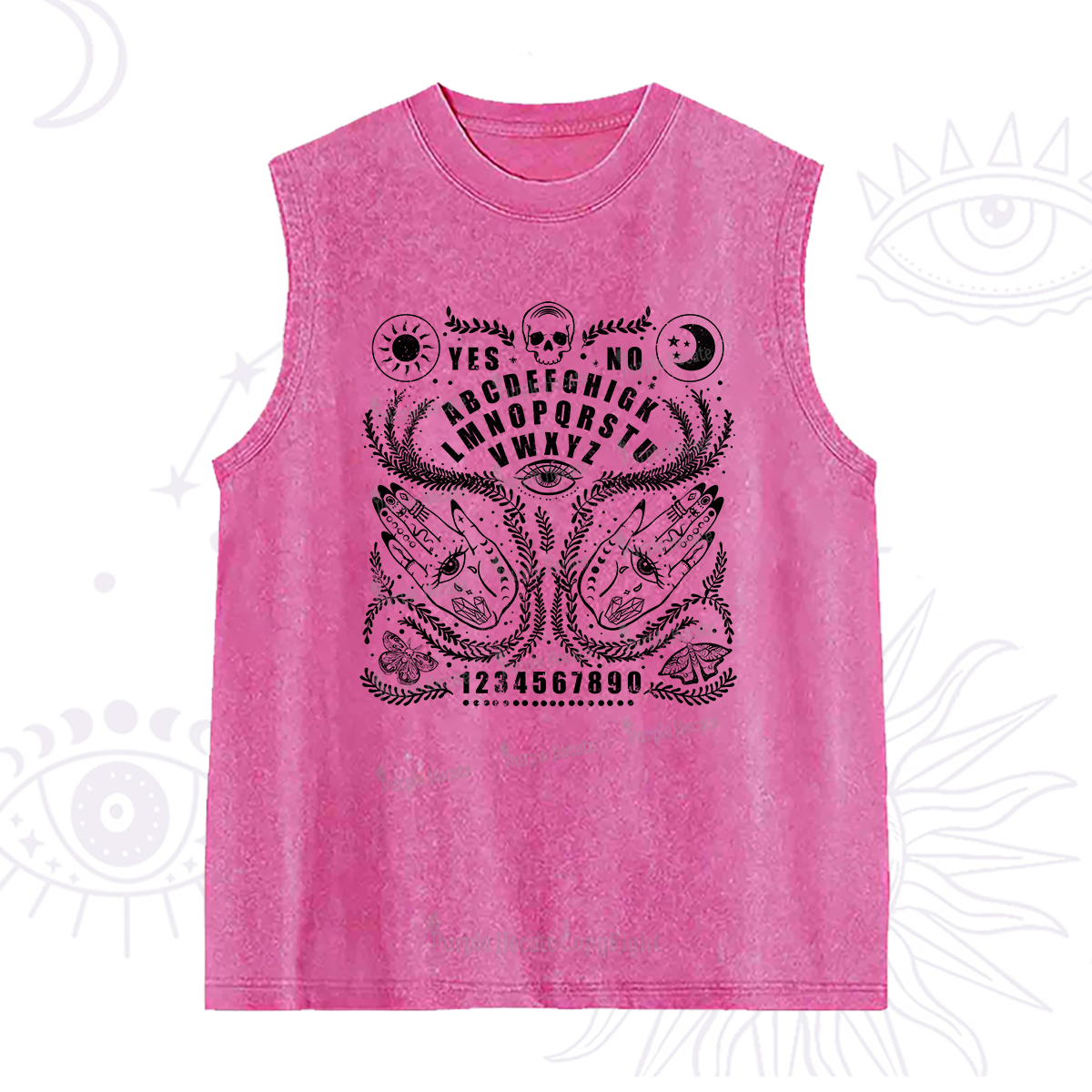 Purplehecate Ouija Spirit Board Washed Tank