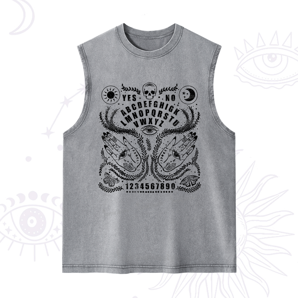 Purplehecate Ouija Spirit Board Washed Tank