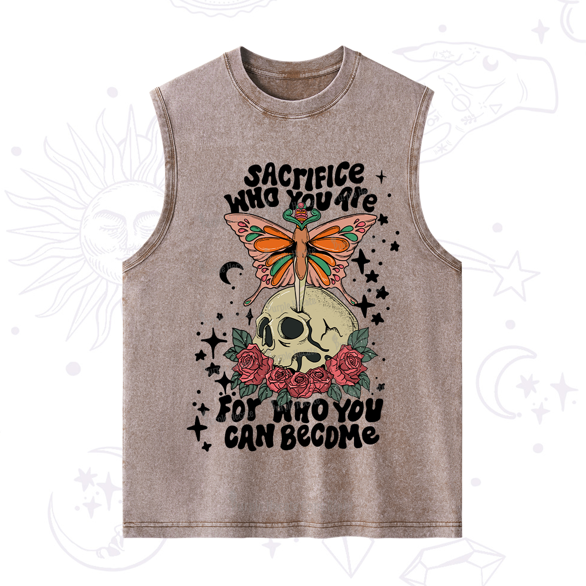 Purplehecate For Who You Can Become Washed Tank