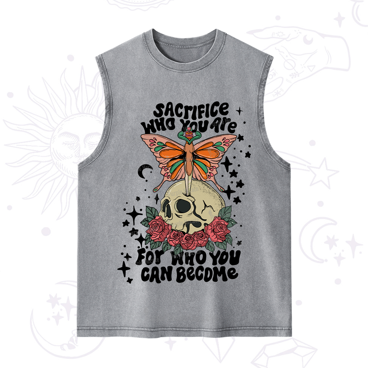 Purplehecate For Who You Can Become Washed Tank