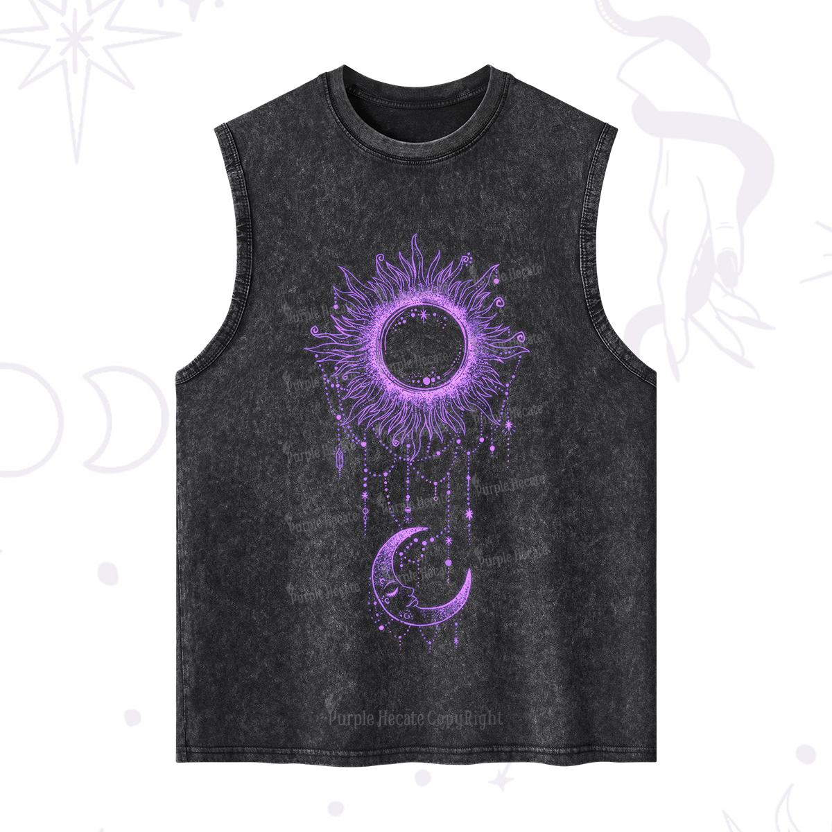 Purplehecate Radiance Of Sun And Moon Washed Tank