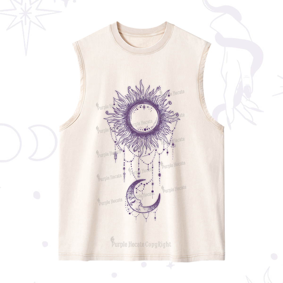 Purplehecate Radiance Of Sun And Moon Washed Tank