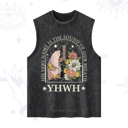 Purplehecate His Very Name Is The Sound Of Our Breath Washed Tank